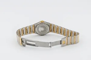 OMEGA Constellation Ladies 22mm Steel & 18ct Yellow Gold 1262.75.00 Circa 1990s