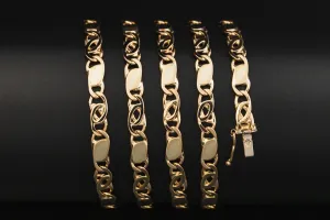 9ct Yellow Gold Italian Birdseye Chain 34.5g