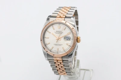 Rolex DateJust 36mm Steel & 18ct Rose Gold Jubilee 116231 2014