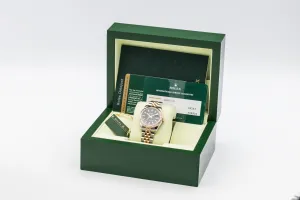 Rolex DateJust 31mm Steel & 18ct Rose Gold Jubilee 178271 2008