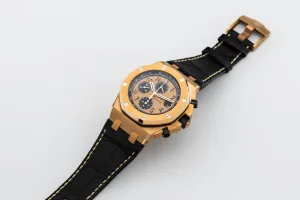 Audemars Piguet Royal Oak Offshore Chronograph 42mm Black Leather 26470OR.OO