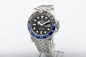 Rolex GMT Master II Stainless Steel Jubilee 40mm 'Batgirl' 126710BLNR 2021