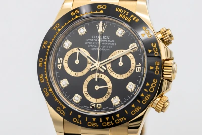 Rolex Cosmograph Daytona 40mm Black Oysterflex 116518LN 2023