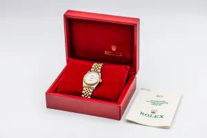 Rolex DateJust 31mm Steel & 18ct Yellow Gold Jubilee 68273 1999