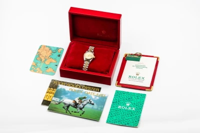 Rolex Lady DateJust 26mm Steel & 18ct Yellow Gold Jubilee 69163 1995