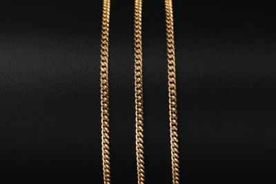 9ct Yellow Gold Curb Chain 22" 4.8g