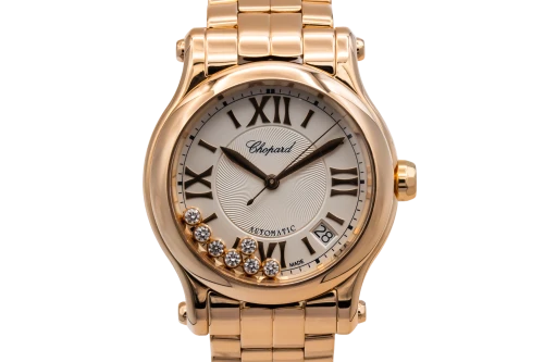 Chopard Happy Sport 36mm 18ct Rose Gold 274808-5002 2015