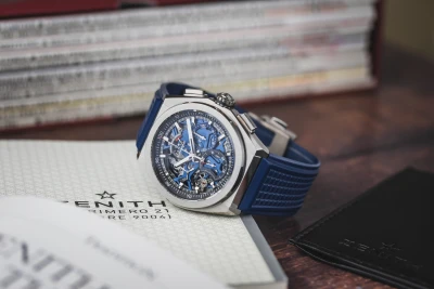 Zenith Defy El Primero 44mm Blue Rubber 95.9002.9004/78.R590 2019