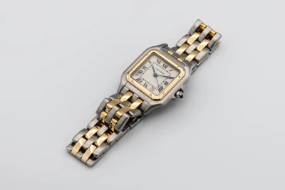 Cartier Panthere 27mm Steel & 18ct Yellow Gold 183949 Circa 1990s
