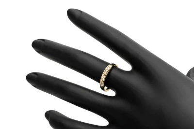 9ct Yellow Gold Diamond Wedding Band 0.25ct