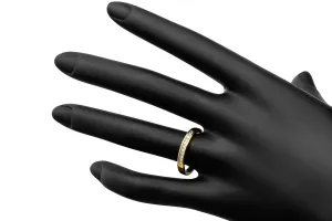 18ct Yellow Gold Princess Cut Diamond Ring 0.22ct