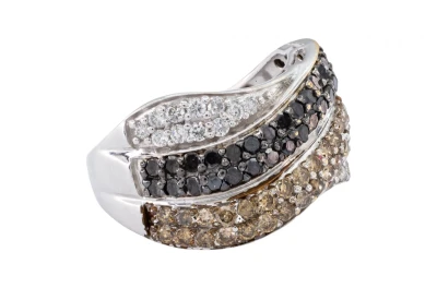 14ct White Gold Diamond Ring