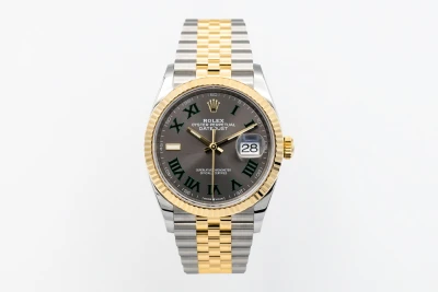 Rolex DateJust 36mm 'Wimbledon' Steel & 18ct Yellow Gold Jubilee 126233 2023