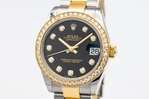 Rolex DateJust 31mm Steel & 18ct Yellow Gold Oyster 178383 2017