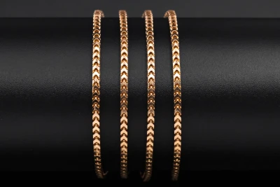 9ct Rose Gold Franco Chain 22.5g