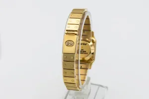 Cartier Santos Carree 24mm 18ct Yellow Gold  Circa 1990s