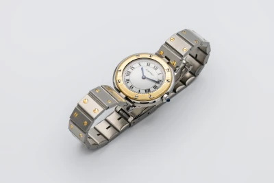 Cartier Santos Vendome 27mm Steel & 18ct Yellow Gold 81913 Circa 1980s