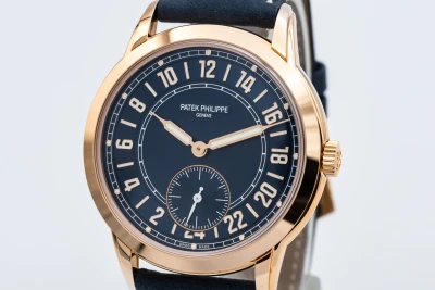 Patek Philippe Complications 42mm Blue Leather 2024 5224R-001 2024 UNWORN