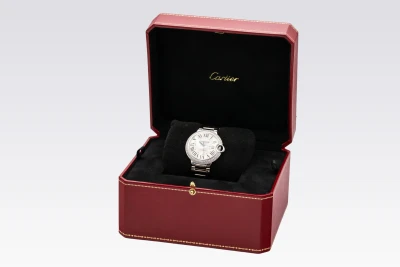 Cartier Ballon Bleu 36mm 18ct White Gold W69011Z4/3005 Circa 2010