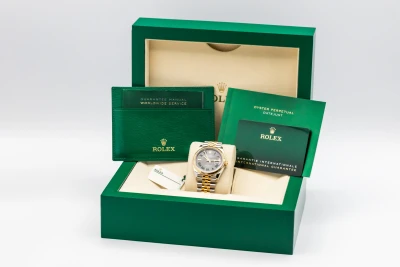 Rolex DateJust 36mm 'Wimbledon' Steel & 18ct Yellow Gold Jubilee 126233 2023
