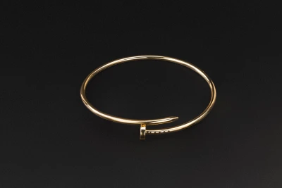 Cartier Juste un Clou Bracelet 18ct Yellow Gold Size 17
