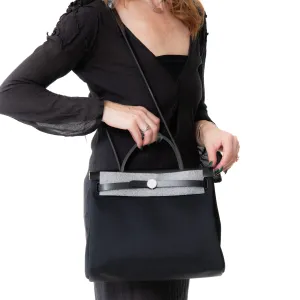 Hermes Black Herbag Zip 31 Bag 2025 UNUSED