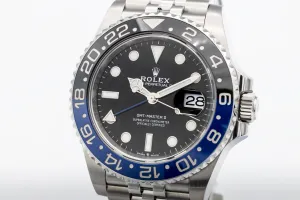 Rolex GMT Master II Stainless Steel Jubilee 40mm 'Batgirl' 126710BLNR 2021