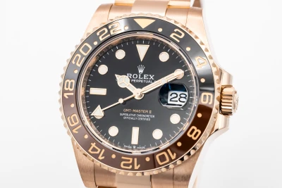 Rolex GMT-Master II 40mm 'Rootbeer' 18ct Rose Gold Oyster 126715CHNR 2022