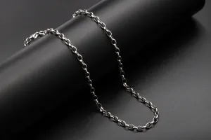 9ct White Gold Cable Link Chain 3.9g