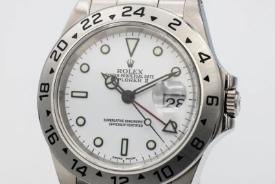 Rolex Explorer II 40mm 'Polar' Stainless Steel Oyster 16570 2000