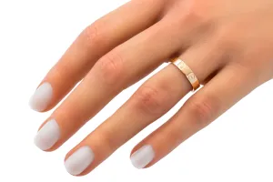 Cartier LOVE Small Model 18ct Rose Gold Wedding Ring 750/1000 Size 48