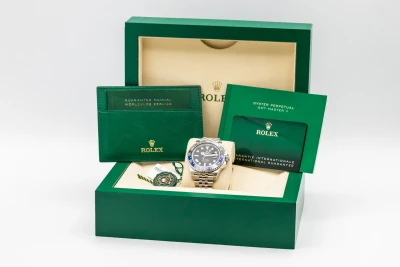 Rolex GMT-Master II 40mm 'Batgirl' Stainless Steel Jubilee 126710BLNR 2022