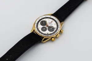 Zenith El Primero Chronograph 38mm Black Leather G381 1969