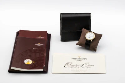 Patek Philippe Calatrava Manual 33mm Black Leather 5022J 2001