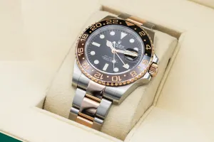 Rolex GMT-Master II 40mm 'Rootbeer' Steel & 18ct Rose Gold Oyster 126711CHNR]