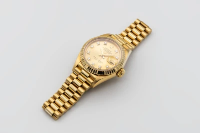 Rolex Lady DateJust 26mm 18ct Yellow Gold Presidential 69178 1988