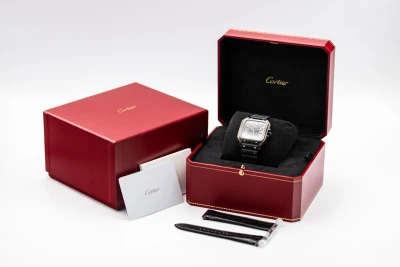 Cartier Santos De Cartier 39.8mm Black Rubber WSSA0039 2024