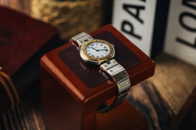 Cartier Santos Ronde Vendome 27mm Steel & 18ct Yellow Gold 8191 1988