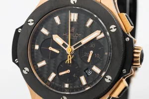 Hublot Big Bang Chronograph 44mm Black Leather 301.PM.1780.RX Circa 2015