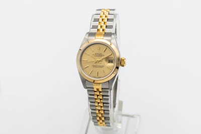 Rolex Lady DateJust 26mm Steel & 18ct Yellow Gold Jubilee 69163 1995