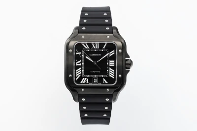 Cartier Santos De Cartier 39.8mm Black Rubber WSSA0039 2024