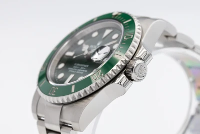 Rolex Submariner 40mm 'Hulk' Stainless Steel Oyster 116610LV 2015