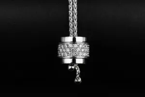 18ct White Gold Piaget Possession Diamond Necklace