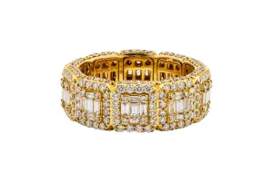 18ct Yellow Gold Diamond Eternity Ring 2.44ct VS