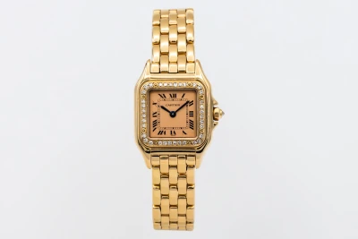 Cartier Panthere 20mm 18ct Rose Gold WF3049B9 Circa 2000s