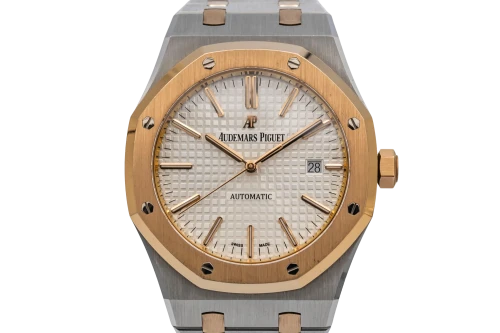 Audemars Piguet Royal Oak 41mm Steel & 18ct Rose Gold 15400SR.OO.1220SR.01 2016