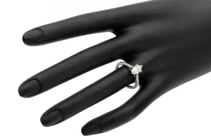 Platinum Marquise Diamond Engagement Ring 1.01ct GIA Certified