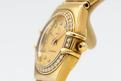 OMEGA Constellation 22.5mm 18ct Yellow Gold 1167.10.00 Circa 1995