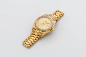 Rolex Lady DateJust 26mm 18ct Yellow Gold Presidential 69178 1993