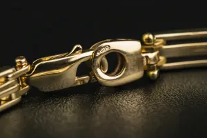 9ct Yellow Gold Fancy Bracelet 11.2g